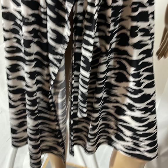 VINTAGE LAUNDRY BY SHELLI SEGAL WRAP DRESS LARGE - Picture 5 of 7